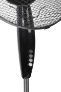 Wentylator MESKO, stojący, śr. 40cm, 90W, czarny