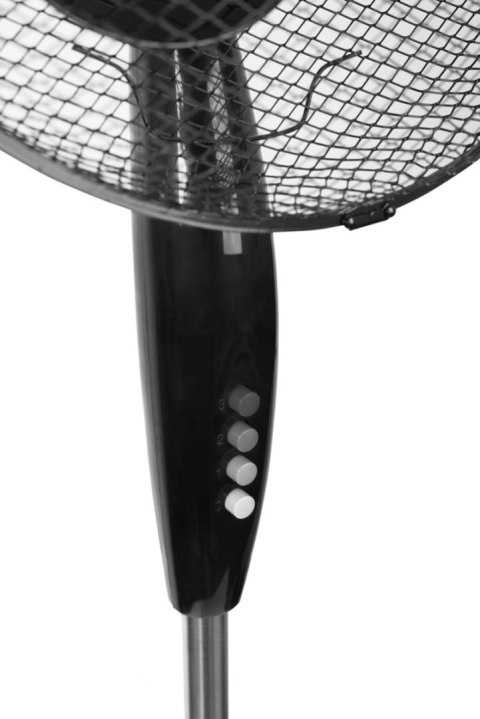 Wentylator MESKO, stojący, śr. 40cm, 90W, czarny