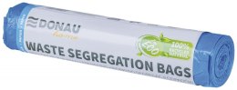 Worki do segregacji odpadów DONAU HOME, z taśmą, papier, 120l, 10 szt., niebieskie