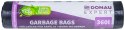 Worki na odpady DONAU EXPERT, klasyczne, LDPE, 360l, 10 szt., czarne
