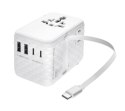Adapter do ładowania TROIKA Worldwide Pull 35, biały