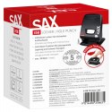 Dziurkacz SAX 358 EasyPro M, dziurkuje do 30 kartek, czarny