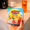 Herbata LIPTON, do parzenia na zimno, brzoskwinia, 10 torebek
