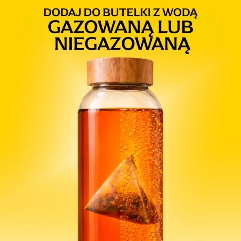 Herbata LIPTON, do parzenia na zimno, brzoskwinia, 10 torebek
