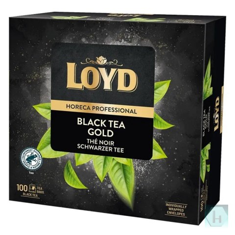 Herbata LOYD Gold Tea, 100 torebek