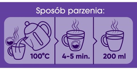 Herbata SAGA, owoce leśne, 20 torebek