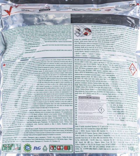 Kapsułki do zmywarki FAIRY Professional Platinum Lemon, 96 szt.