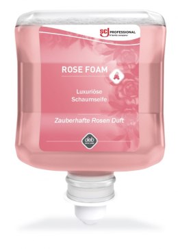 Mydło w pianie DEB Rose Foam, wkład do dozownika, 1l, różane