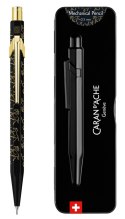 Ołówek mechaniczny CARAN D'ACHE 844 Horse, 0,5mm, w pudełku, czarny