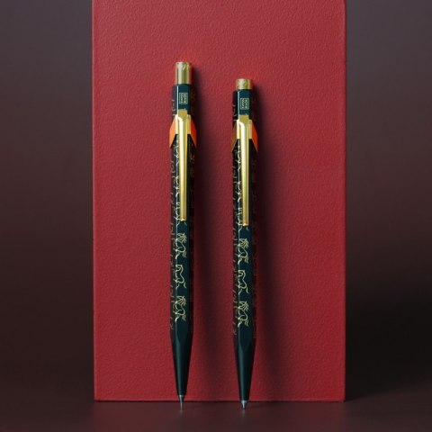 Ołówek mechaniczny CARAN D'ACHE 844 Horse, 0,5mm, w pudełku, czarny