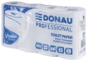 Papier toaletowy celulozowy DONAU PROFESSIONAL, 3-warstwowy, 150 listków, 8szt., biały