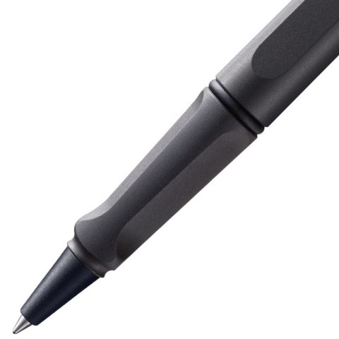 Pióro kulkowe LAMY Safari 317, M, z czarnym wkładem, grafitowy