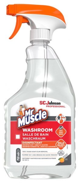 Płyn do mycia łazienek MR MUSCLE Washroom, spray, 750ml