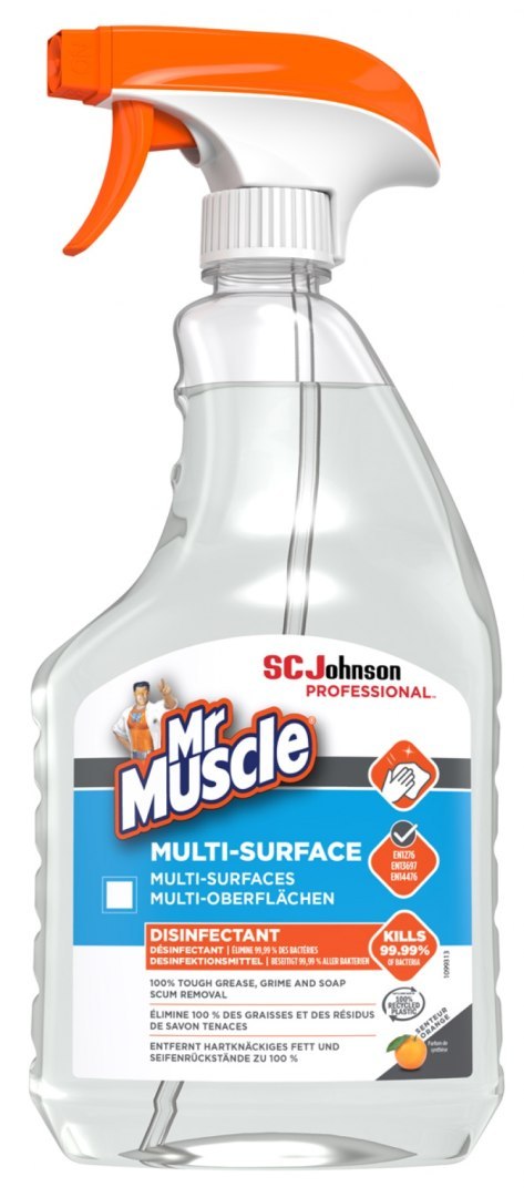 Płyn do mycia różnych powierzchni MR MUSCLE Multi-Surface, spray, 750ml