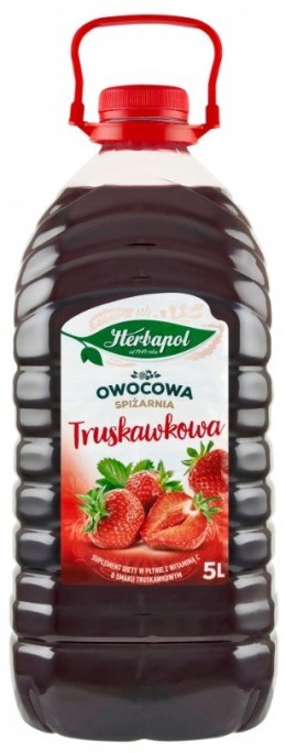 Syrop HERBAPOL Truskawka, 6500g/5l