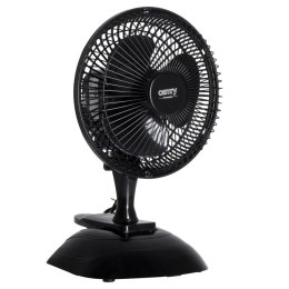 Wentylator CAMRY, biurkowy, z klipsem, śr. 15cm, 30W, czarny