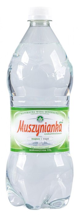 Woda MUSZYNIANKA, niegazowana, 1l, kaucja