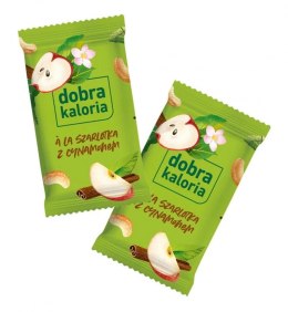 Baton DOBRA KALORIA, z nerkowców, szarlotka z cynamonem, 6x17g