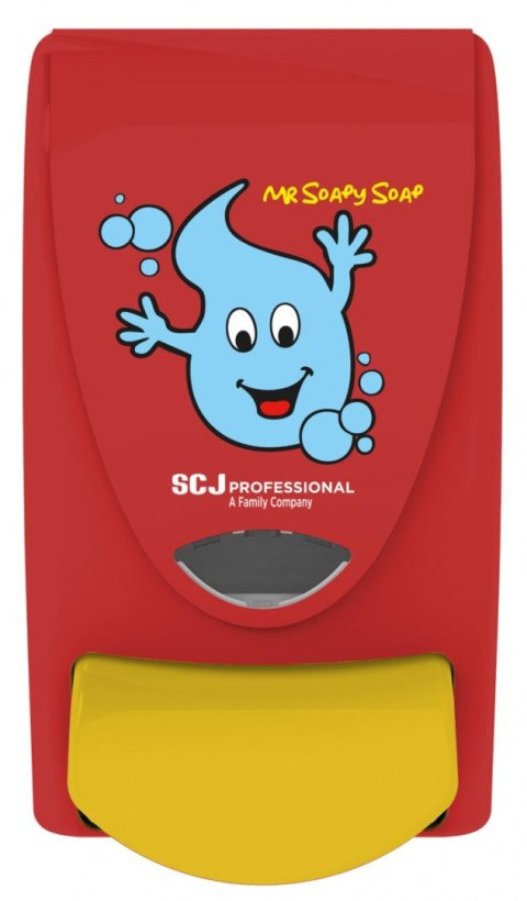 Dozownik do mydła w pianie DEB Mr Soapy, 1l, czerwony