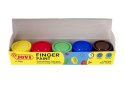 Farby do malowania palcami JOVI, 5x35 ml, mix kolorów