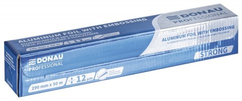 Folia aluminiowa z tłoczeniem DONAU PROFESSIONAL, 290mm×50m, gr.12