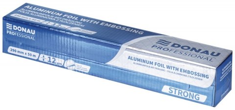 Folia aluminiowa z tłoczeniem DONAU PROFESSIONAL, 290mm×50m, gr.12
