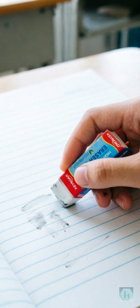 Gumka do ścierania KEYROAD Tec-Eraser, techniczna, 2szt., blister