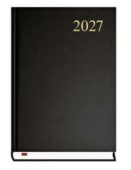 Kalendarz Asystent A5 2027, czarny, Michalczyk i Prokop T-237C-V