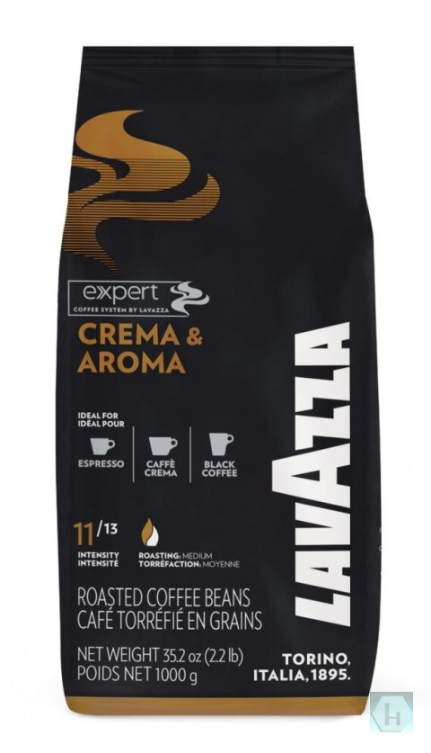 Kawa LAVAZZA CREMA AROMA EXPERT, ziarnista, 1 kg