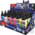 Klej w płynie KEYROAD Luminous, fluorescencyjny, pakowane na displayu, mix kolorów