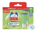 Krążki żelowe do toalet DUCK Fresh Discs Lime, wkład uzupełniający, 12szt.