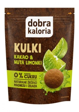 Kulki DOBRA KALORIA, kakao i nuta limonki, 65g
