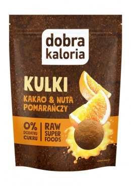Kulki DOBRA KALORIA, kakao i nuta pomarańczy, 65g
