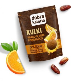 Kulki DOBRA KALORIA, kakao i nuta pomarańczy, 65g