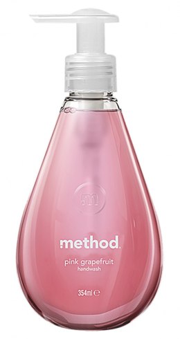 Płyn do mycia rąk METHOD Pink Grapefruit, butelka z pompką, 354ml, różowy