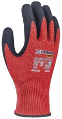 Rękawice antyprzecięciowe DONAU SAFETY DS-NIT Anti-Cut C, rozm. 11, czerwony