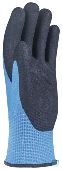 Rękawice antyprzecięciowe DONAU SAFETY DS-NIT Anti-Cut D, rozm. 8, niebieskie