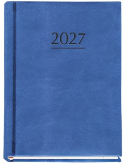 Terminarz MARTA B6 2027, niebieski 120x165mm, kalendarz 1 tydzień na 2 stronach, Michalczyk i Prokop T-215V-N