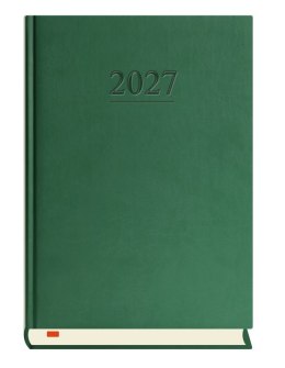 Terminarz Menadżera A5 2027, ciemno zielony, kalendarz dzienny, Michalczyk i Prokop T-203V-Z2