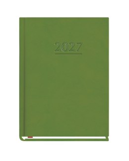 Terminarz OLA A6 2027, zieleń, kalendarz tydzień na 2 stronach, Michalczyk i Prokop T-212V-Z