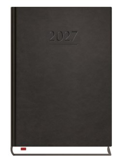 Terminarz Powszechny B6 2027, czarny, kalendarz dzienny, Michalczyk i Prokop T-200V-V