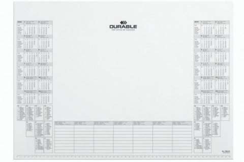Wkład z kalendarzem 570x410 (do podkładu DURABLE 7291)