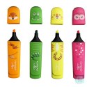 Zakreślacz KEYROAD Fluo Jungle, 1-5 mm, 4 szt., etui, mix kolorów