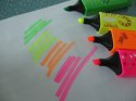 Zakreślacz KEYROAD Fluo Jungle, 1-5 mm, 4 szt., etui, mix kolorów