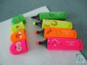 Zakreślacz KEYROAD Fluo Jungle, 1-5 mm, 4 szt., etui, mix kolorów