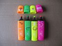Zakreślacz KEYROAD Fluo Jungle, 1-5 mm, 4 szt., etui, mix kolorów