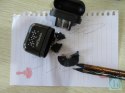 Zestaw szkolny KEYROAD Black Pencil Set, 2x czarny ołówek + gumka + temperówka, blister, czarny