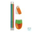 Zestaw szkolny KEYROAD Pencil Set, 5 elementów, blister, mix kolorów