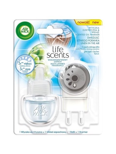 AIR WICK odświeżacz Elektryczny komplet 19ml Świeżość Letniego Poranka 42403