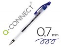 Długopis Q-CONNECT Delta, z wymiennym wkładem, 0,7mm, niebieski